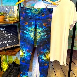 Ladies Galaxy Leggings